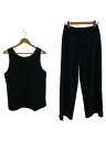 【中古】Mila Owen◆24ss/ジョーゼットジャージーSET/1/ポリエステル/BLK/09WCO244924//【レディースウェア】