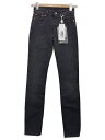 【中古】MM6◆ボトム/36/デニム/BLK/無地/S62LB0047/20AW【レディースウェア】