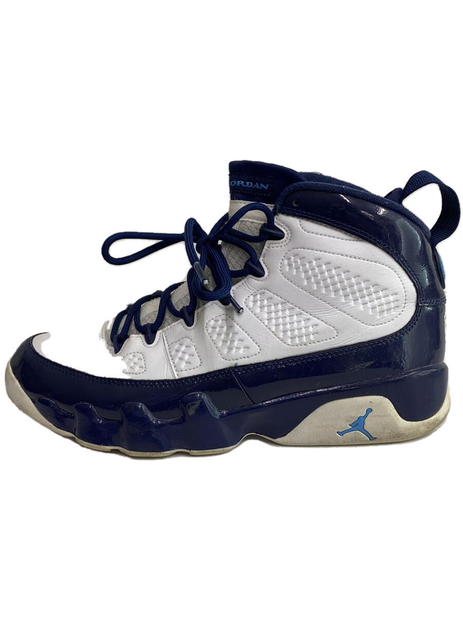 NIKE◆AIR JORDAN 9 RETRO/エアジョーダンレトロ/ホワイト/302370-145/27.5cm/WHT