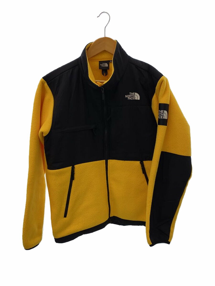 【中古】THE NORTH FACE◆DENALI JACKET_デナリジャケット/M/ポリエステル/YLW【メンズウェア】