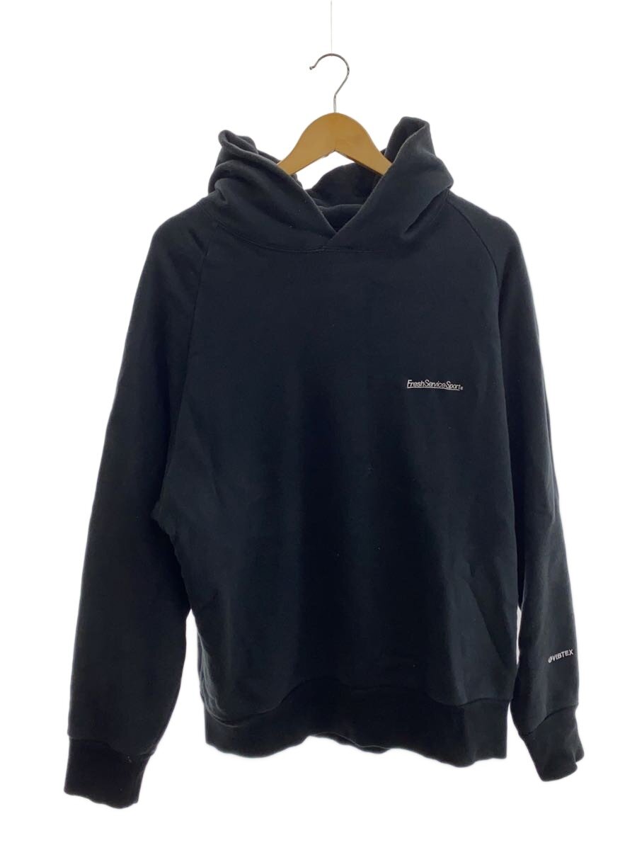 fresh service sport/パーカー/S/コットン/BLK//