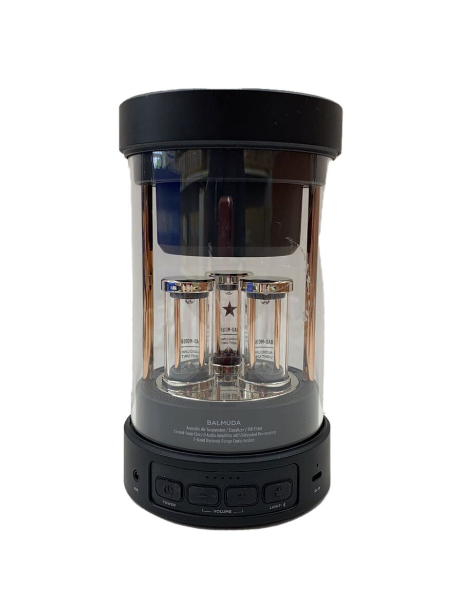 【中古】BALMUDA◆Bluetoothスピーカー M01A-BK【家電・ビジュアル・オーディオ】