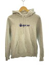 【中古】STUSSY◆STUSSY SPORT/フーディ/パーカー/S/コットン/グレー/プリント/Z40SAGR020【メンズウェア】(4)