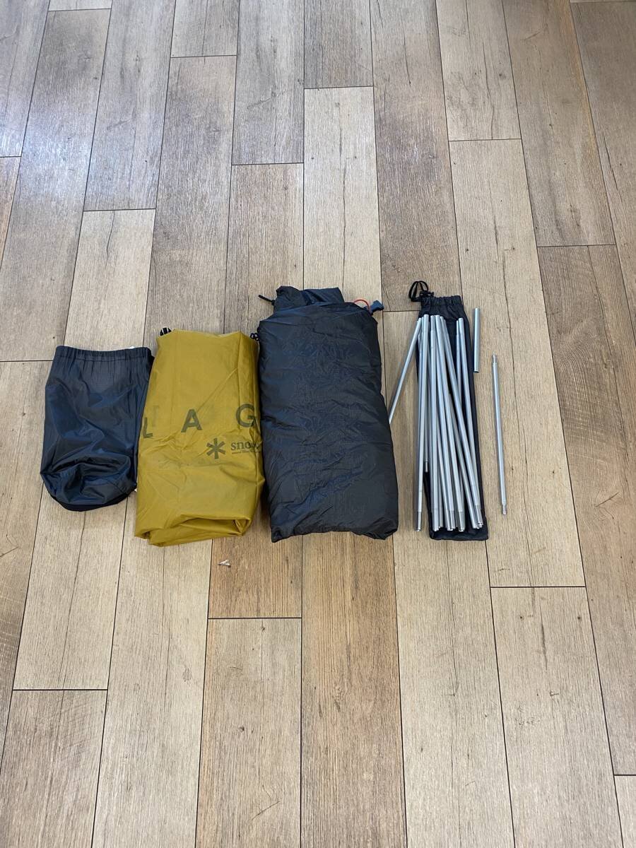 【中古】snow peak◆LAGO1/テント/1人用/CML/SSD-735R【スポーツ】