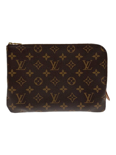 【中古】LOUIS VUITTON◆エテュイ・ヴォワヤージュPM_モノグラム・キャンバス_BRW/PVC/BRW/総柄【バッグ】 【中古】LOUIS VUITTON◆エテュイ・ヴォワヤージュPM_モノグラム・キャンバス_BRW/PVC/BRW/総柄【バッグ】