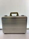 【中古】ZERO HALLIBURTON◆アタッシュケース/--/SLV/無地【バッグ】