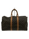 【ブランド】LOUIS VUITTON【ブランドカナ】ルイヴィトン【型番】M41418【程度】C【サイズ】【メインカラー】ブラウン【素材・生地】PVC（ビニール）【キーワード】　　2021/12/11セカンドストリート札幌宮の森店 【4080】【中古】LOUIS VUITTON◆キーポル・バンドリエール45_モノグラムキャンバス/PVC/BRW【バッグ】ブランドLOUIS VUITTON型番M41418カラーブラウン柄素材・生地PVC（ビニール）>色・素材についてサイズ>サイズ表示について実寸【バッグ】 持ち手：34 / マチ：20.5 / 高さ：25.5 / 幅：45.5 【その他】 その他サイズ：/商品は　セカンドストリート札幌宮の森店の店頭にて販売しております。商品に関するお問合わせは、お電話(TEL:011-633-8640)にて、問合わせ番号：2340800115121をお伝えください。配送方法やお支払い方法に関するお問い合わせは、サポートセンターまでご連絡をお願いします。※お電話の対応は営業時間内のみとなります。お問い合わせフォームでお問い合わせの際はご注文番号をご記入下さい