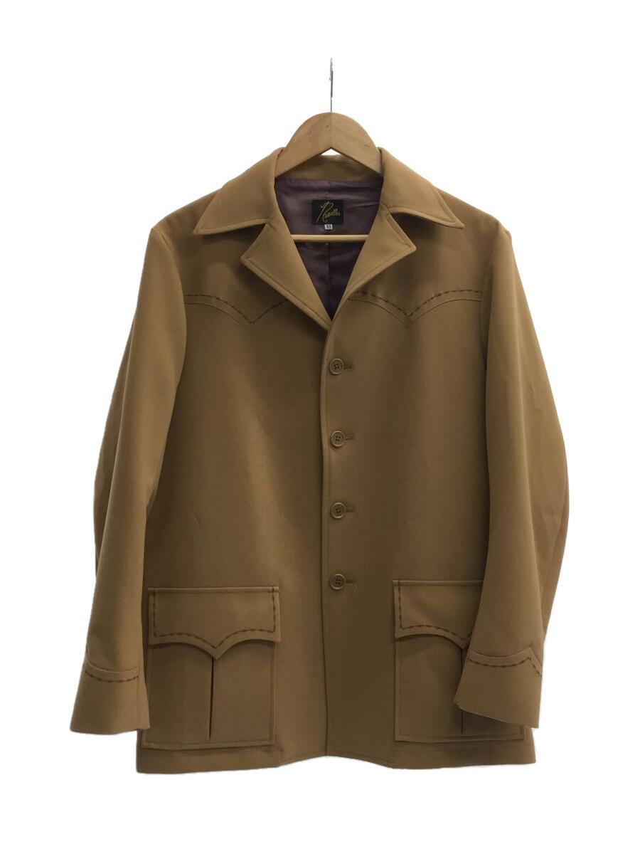 【中古】Needles◆22SS/Westerm Leisure Jacket/XS/ポリエステル/CML/無地/KP120【メンズウェア】