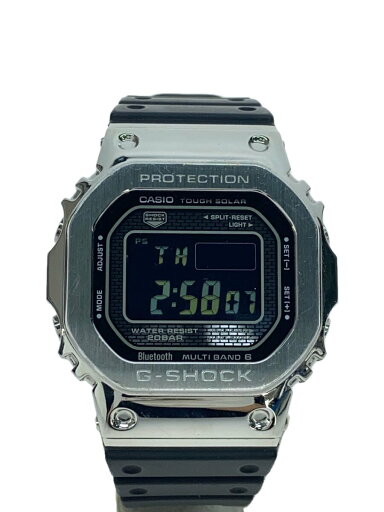 【中古】CASIO◆ソーラー腕時計・G-SHOCK/デジタル/SLV【服飾雑貨他】 【中古】CASIO◆ソーラー腕時計・G-SHOCK/デジタル/SLV【服飾雑貨他】