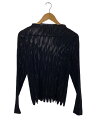 【中古】ISSEY MIYAKE◆カットソー/3/レーヨン/BLK/IM24FJ981/WHITE LABEL【レディースウェア】