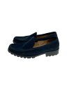【中古】BALLY◆ローファー/38.5/NVY【シューズ】(4)