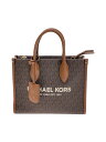 【中古】MICHAEL KORS◆ミレラ スモール/ショルダーバッグ/PVC/BRW/総柄/35F2G7ZC5B【バッグ】(4)