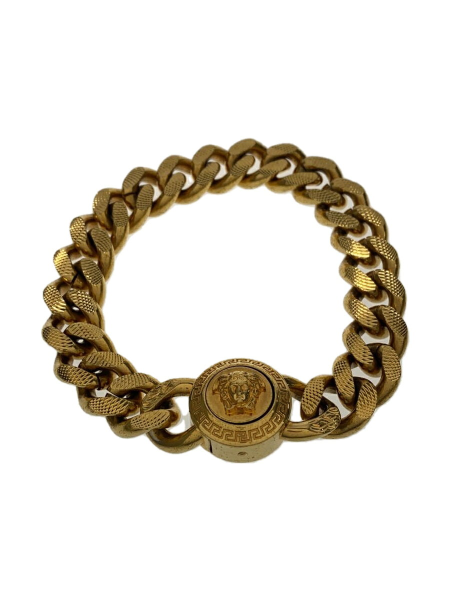 【中古】VERSACE◆ブレスレット/--/GLD/