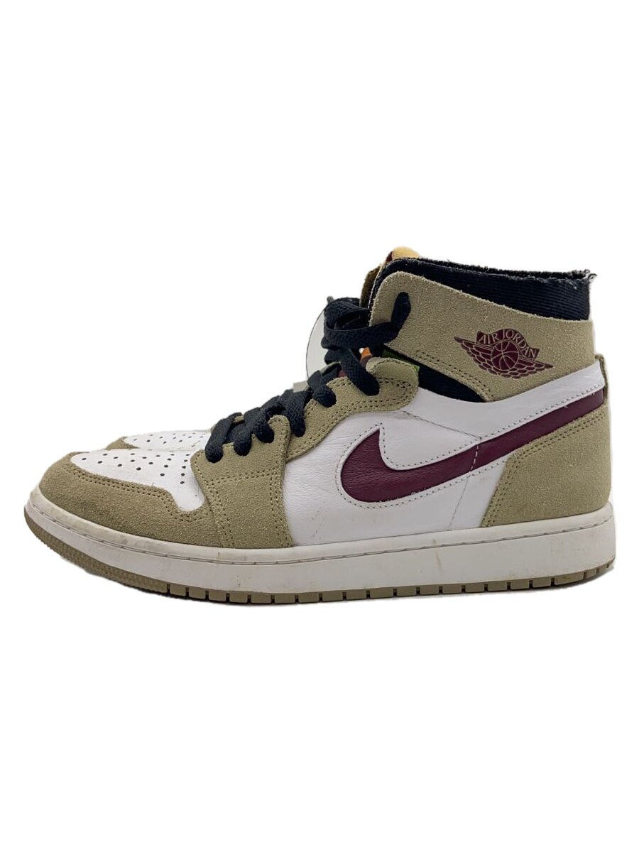 NIKE◆AIR JORDAN 1 ZOOM AIR CMFT/26cm/KHK/CT0978-203