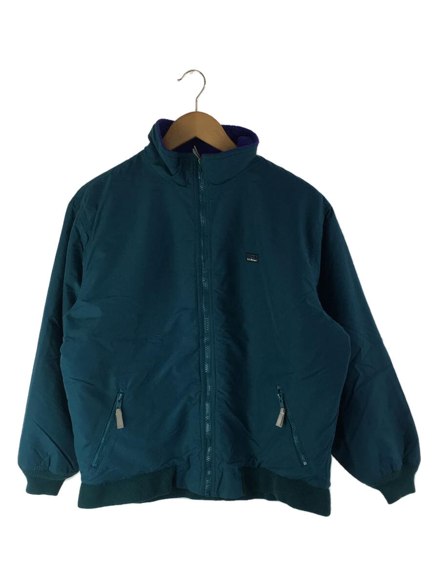 【中古】L.L.Bean◆WARM UP JACKET/ナイロンジャケット/--/ナイロン/GRN【メンズウェア】