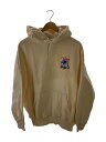 【中古】Keboz◆プルオーバーパーカー/XL/コットン/BEG/オーバーサイズ【メンズウェア】