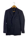 【中古】Mr.GENTLEMAN◆ESSENTIAL/ダブルテーラードジャケット/L/ウール/NVY/無地/ESS-JK12【メンズウェア】(4)