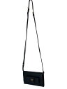 【中古】PRADA◆ショルダーバッグ/--/ブラック/無地【バッグ】