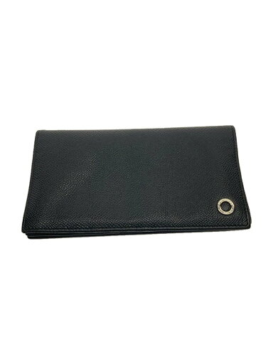 【中古】BVLGARI◆長財布/レザー/BLK/メンズ/30398//【服飾雑貨他】 【中古】BVLGARI◆長財布/レザー/BLK/メンズ/30398//【服飾雑貨他】