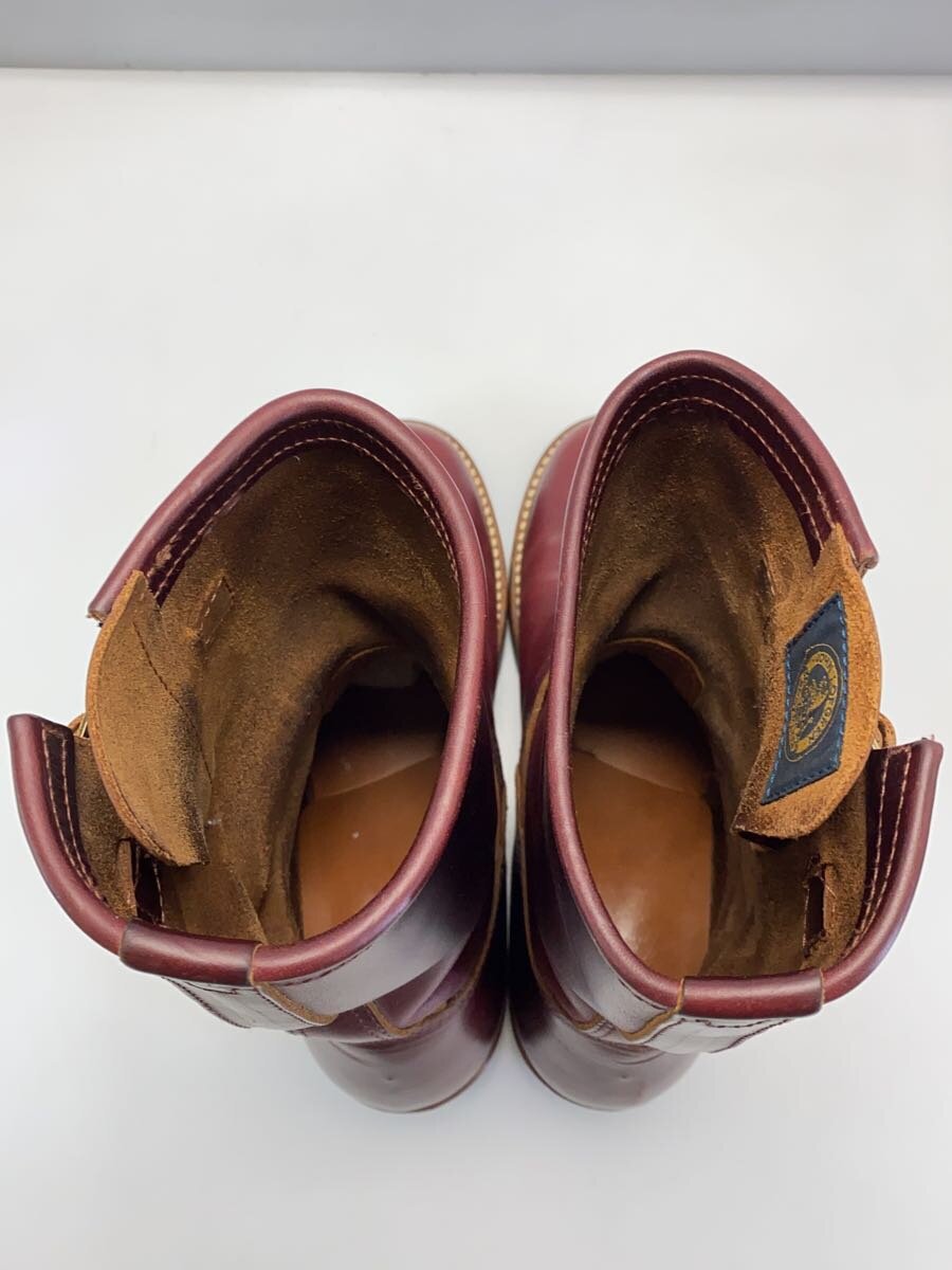 【中古】JOHN LOFGREN/エンジニアブーツ/US8/BRD/レザー/LK-003【シューズ】