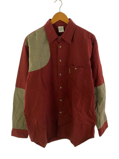 【中古】Columbia◆長袖シャツ/M/コットン/レッド/ハンティングシャツ【メンズウェア】 【中古】Columbia◆長袖シャツ/M/コットン/レッド/ハンティングシャツ【メンズウェア】