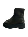 【中古】THE ROW◆Zipped Boot/ブーツ/38/BLK/レザー【シューズ】(4)