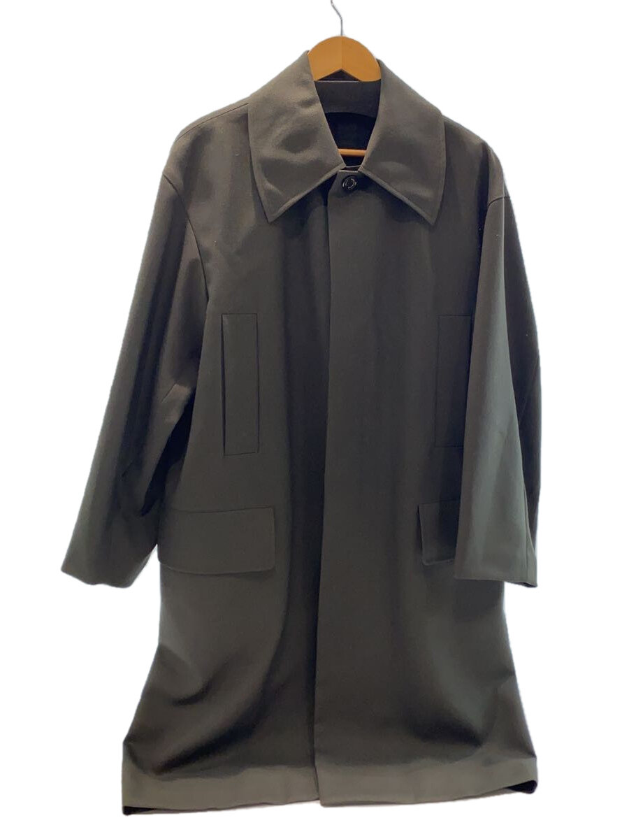 【中古】MARKAWARE◆ステンカラーコート/1/ウール/KHK/A22A-04CO01C/MAC COAT ORGANIC WOOL【メンズウェア】