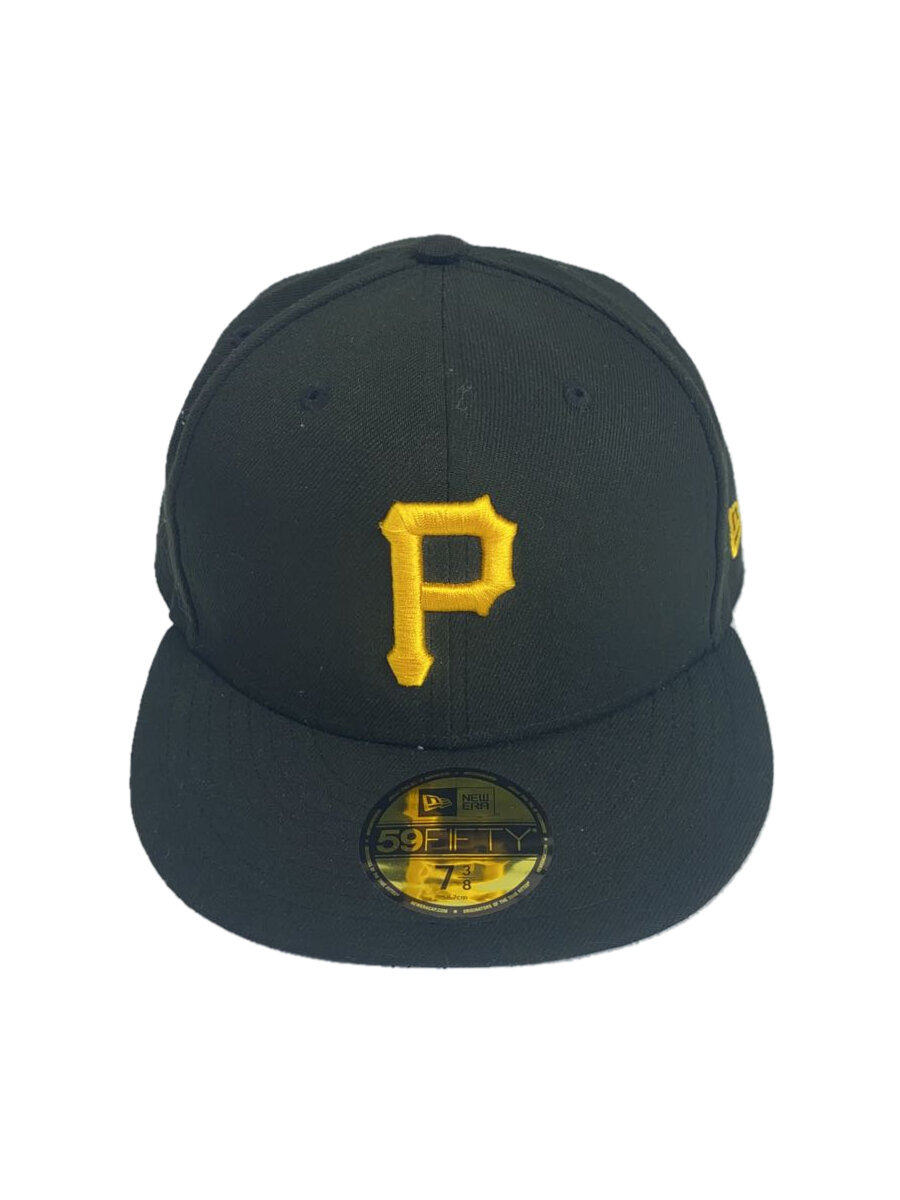 【中古】NEW ERA◆キャップ/7 3/8/BLK/メンズ【服飾雑貨他】