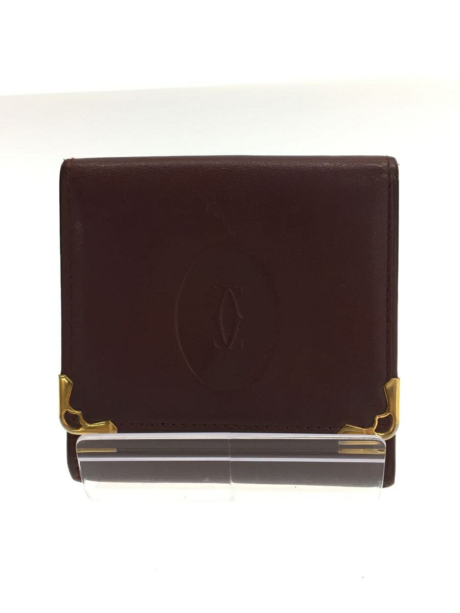 【中古】Cartier◆コインケース/レザ