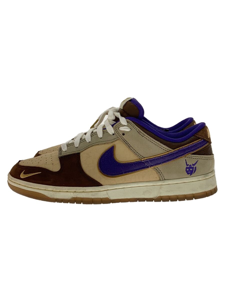 【中古】NIKE◆DUNK LOW PREMIUM_ダンク ロー プレミアム/27.5cm/BEG【シューズ】