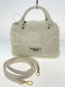 【中古】Samantha Thavasa Petit Choice◆ハンドバッグ/--/WHT/無地【バッグ】
