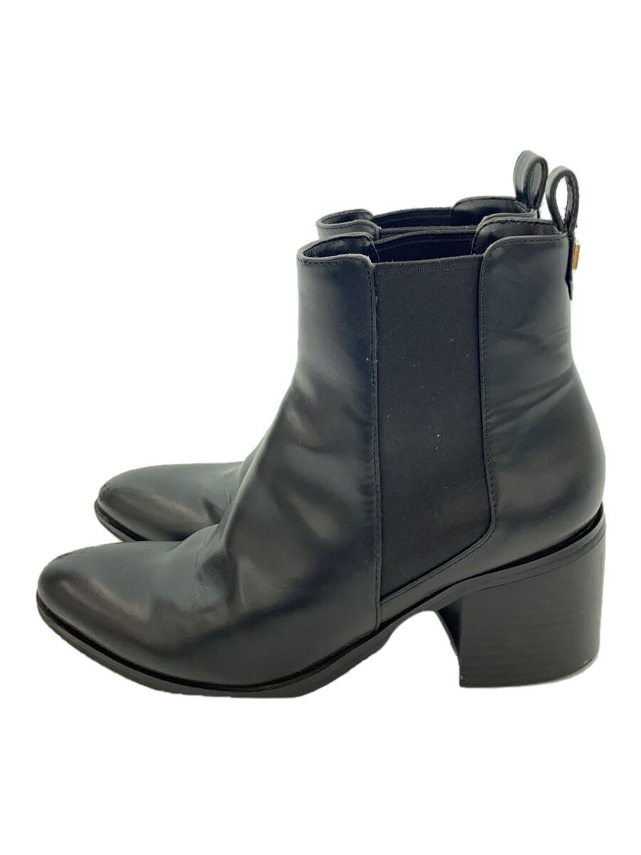 【中古】CHARLES&KEITH◆サイドゴアブーツ/37/BLK【シューズ】