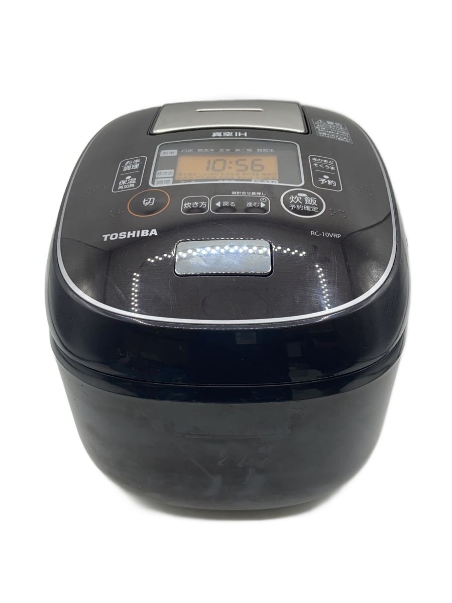 【中古品】TOSHIBA RC-10VRV K 炊飯器 5.5合　ブラック 楽天市場】TOSHIBA ジャー炊飯器 RC-10VRVの通販