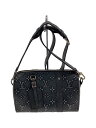 【中古】LOUIS VUITTON◆シティ・キーポル_GRY/PVC/BLK【バッグ】