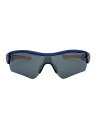 【中古】OAKLEY◆サングラス/スポーツグラス/プラスチック/BLU/BLK/メンズ/09-780 132【服飾雑貨他】(4)