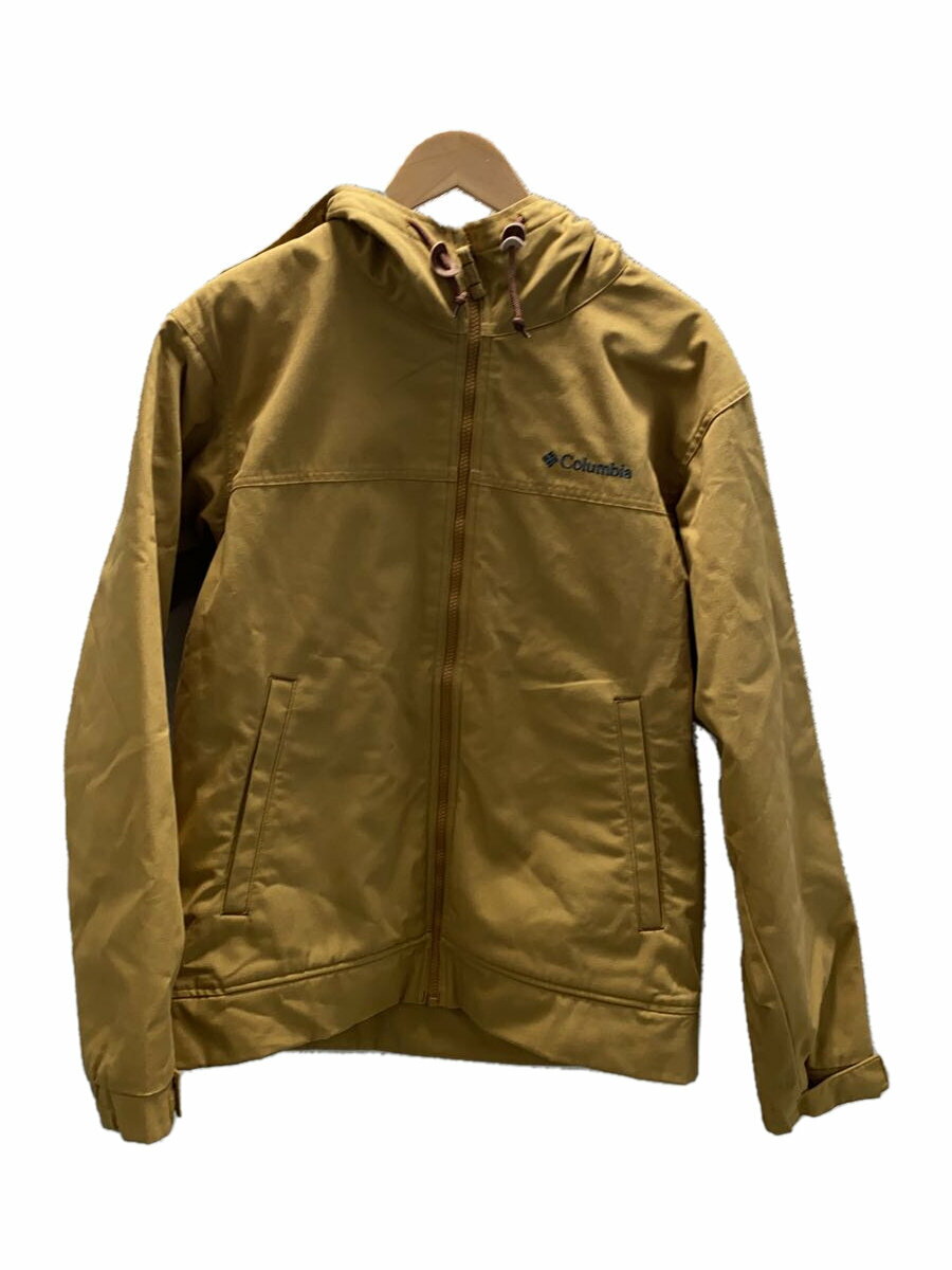 【中古】Columbia◆マウンテンパーカ/L/ポリエステル/CML/無地【メンズウェア】