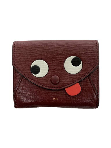 【中古】ANYA HINDMARCH◆Zany Mini Tri-Fold Wallet/3つ折り財布/--/BRD/レディース【服飾雑貨他】 【中古】ANYA HINDMARCH◆Zany Mini Tri-Fold Wallet/3つ折り財布/--/BRD/レディース【服飾雑貨他】