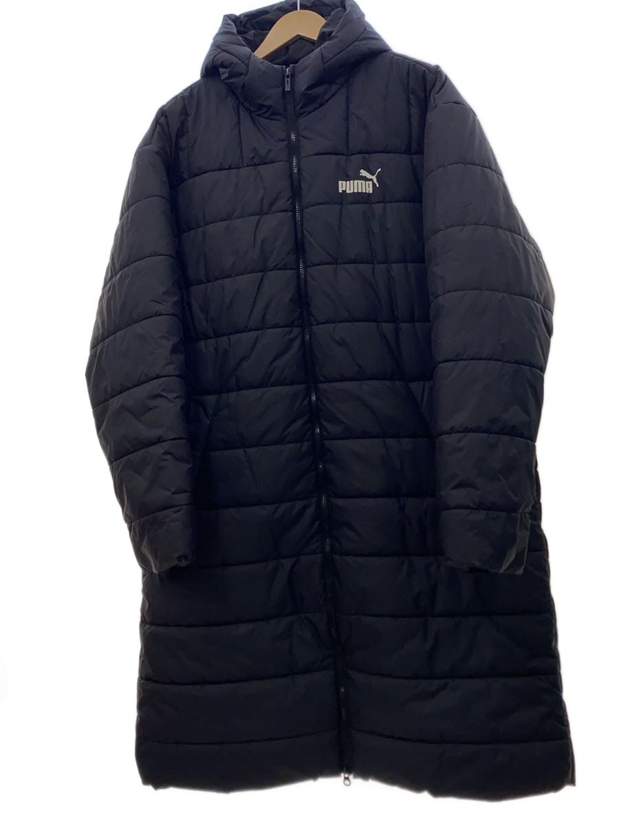 乐天商城 - 【中古】PUMA◆ベンチコート/スポーツウェアー/XXL/BLK/672446-01【スポーツ】