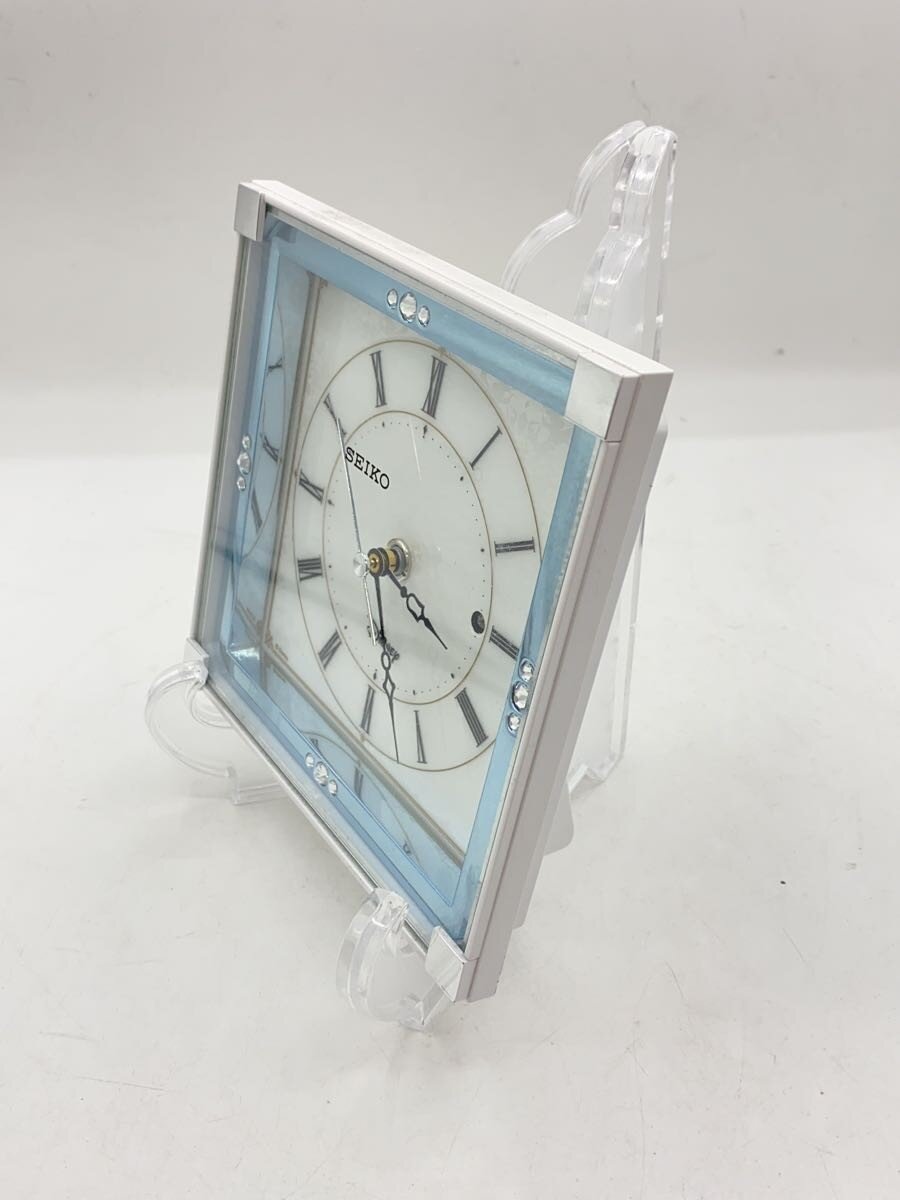 【中古】SEIKO◆時計/アナログ/WHT/fs202w【インテリア小物・日用雑貨】 [2]
