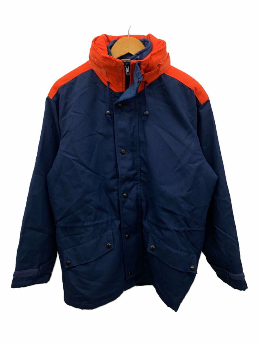 【中古】ITALIAN MILITARY◆デッキパーカー/ライナー付/ポリエステル/NVY/無地/デッキパーカー/ライナー付/【メンズウェア】