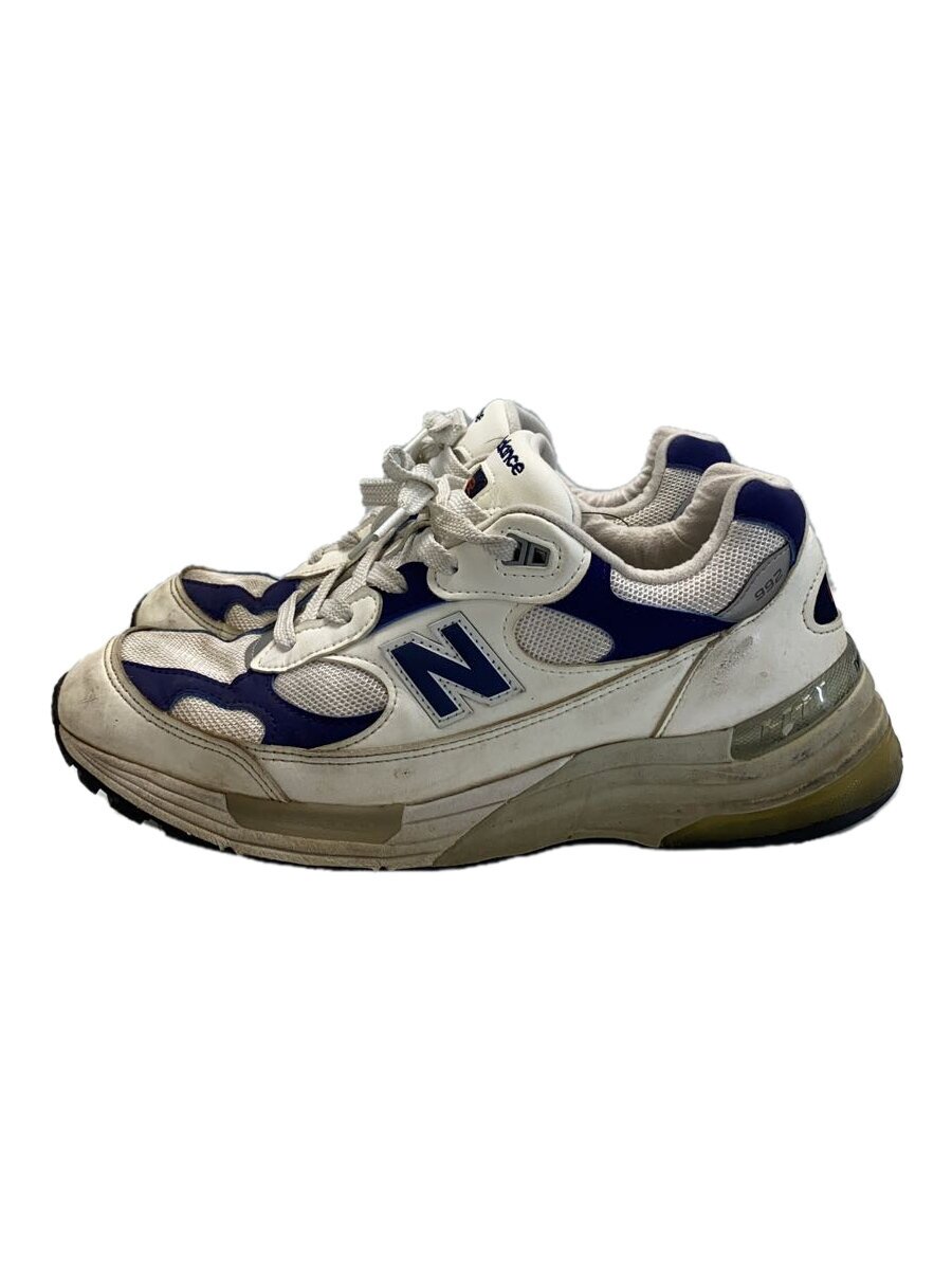 【中古】NEW BALANCE◆M992/ホワイト/27cm/WHT【シューズ】