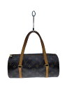 【中古】LOUIS VUITTON◆パピヨン26_モノグラム・キャンバス_BRW/PVC/BRW/ミニボストン/ハンドバッグ/M51386【バッグ】