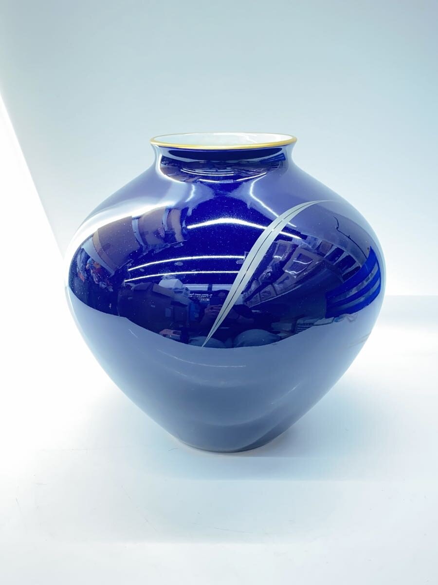 【中古】香蘭社◆壷・花瓶/NVY//【インテリア小物・日用雑貨】 [2]