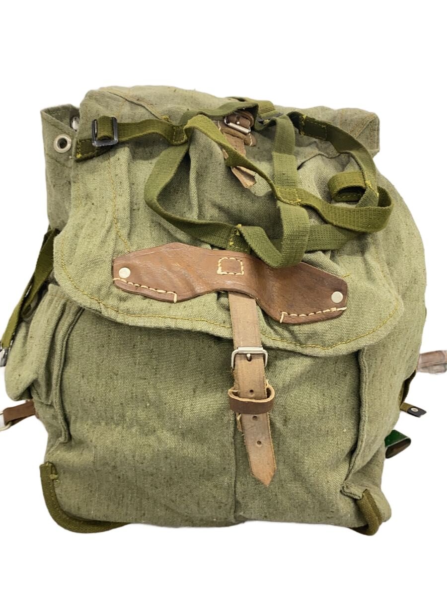 【中古】MILITARY◆リュック/--/KHK【バッグ】