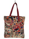 【中古】FURLA◆バッグ/--/WHT/総柄【バッグ】