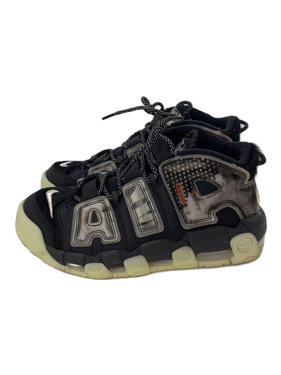 【中古】NIKE◆AIR MORE UPTEMPO 96_エア モア アップテンポ 96/26.5cm/BLK【シューズ】