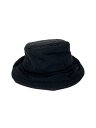 【中古】GUCCI◆GG/バケットハット/M/コットン/BLK/メンズ//【服飾雑貨他】