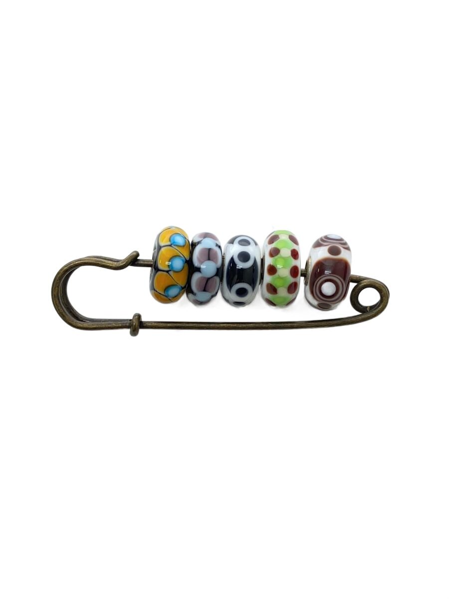 【中古】TROLLBEADS/トロールビーズ×5/小物/マルチカラー/レディース【服飾雑貨他】