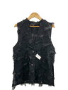 【中古】GARAGE OF GOOD CLOTHING◆ベスト/--/アクリル/BLK/WP32L0Y1000【レディースウェア】