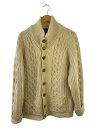 【中古】HAND CRAFT LTD/カーディガン(厚手)/--/ウール/BRW【メンズウェア】